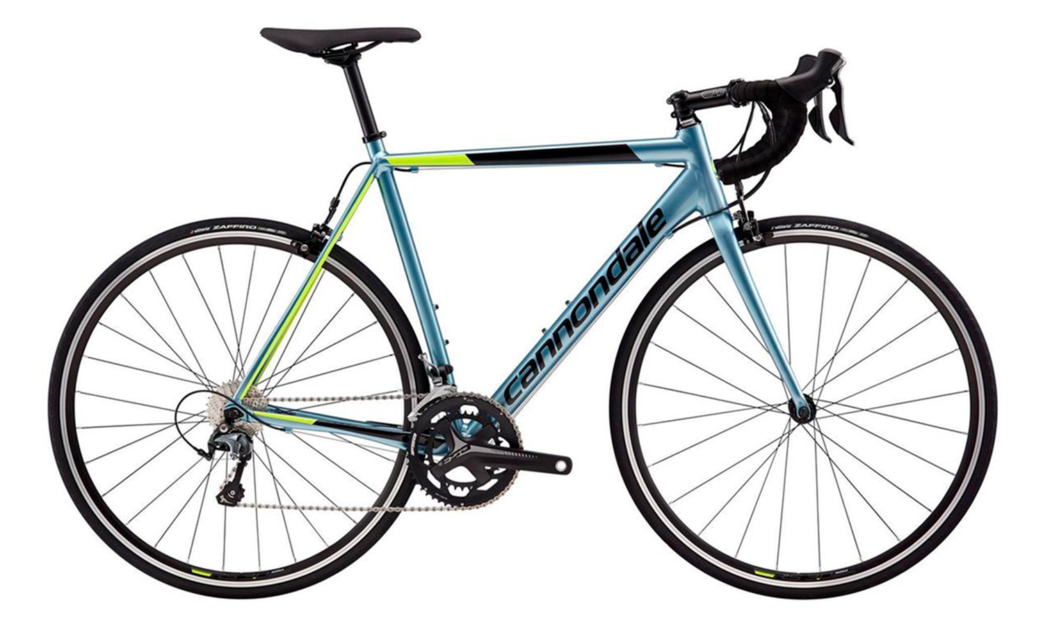 Фотография Велосипед 28" Cannondale CAAD Optimo Tiagra (2019) 2019 Голубо-зеленый